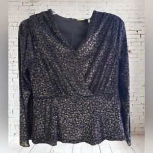 🏷 NWT- Elie Tahari Leopard Print Top